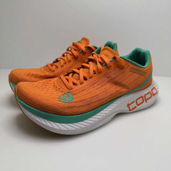Topo Athletic Specter Orange Seafoam Running Shoes Sneakers Women’s Size 9 - Picture 2 of 11
